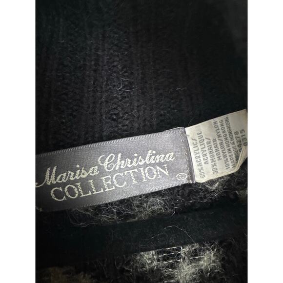 Vintage Marisa Christina Oversized Mohair-Blend Cardigan Midi Sweater - Picture 3 of 7